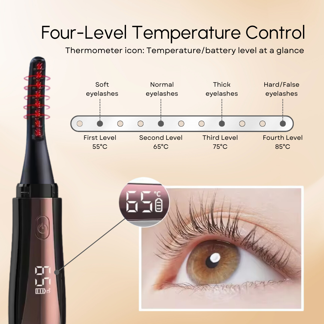 HeatHold™ Heated Rechargeable Eyelash Curler